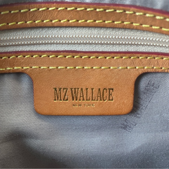 MZ Wallace Marlena Army Green Nylon Backpack Olive - Picture 14 of 16